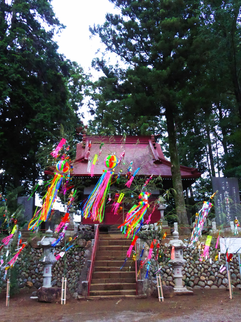 霞野神社の七夕祭り