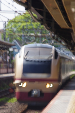 スローシャッターで撮ったら・・・