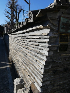 観音寺築地塀
