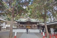 年の瀬の調神社(1)