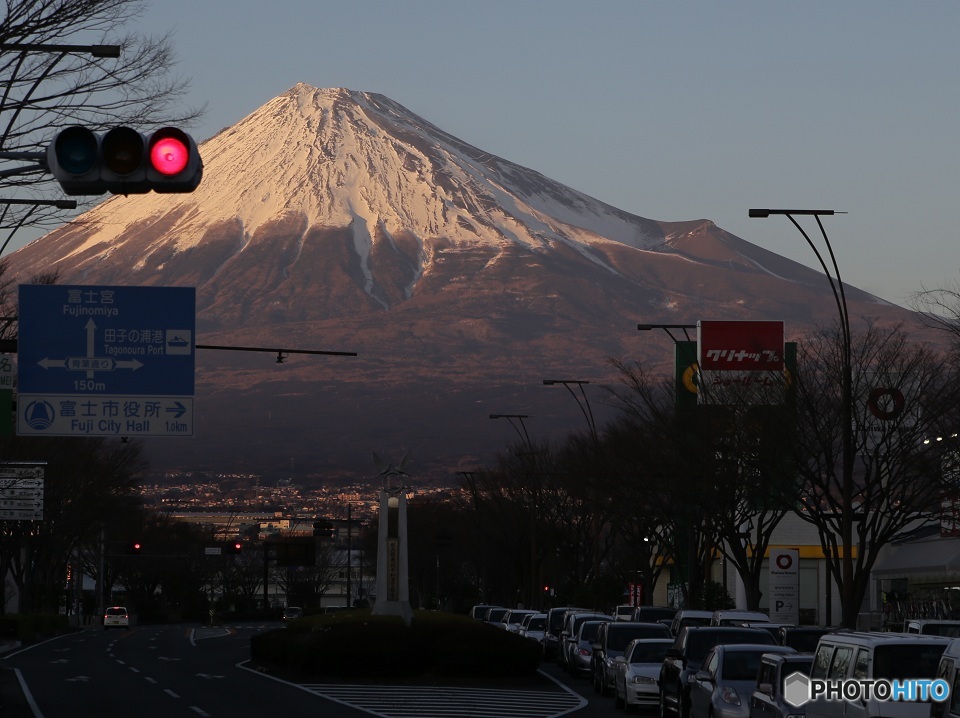 2013年の富士山