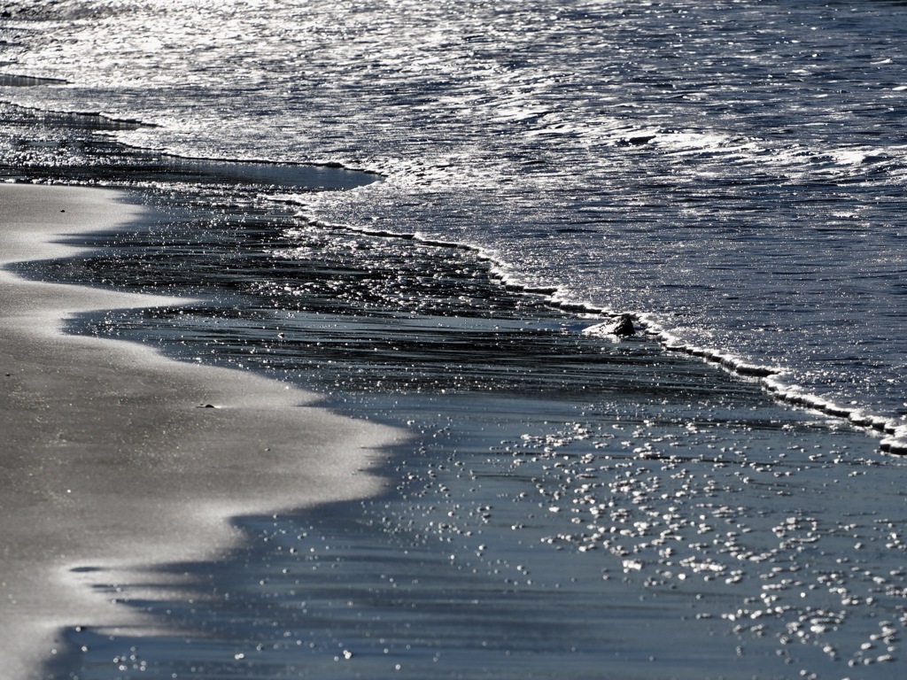 キラキラな海岸