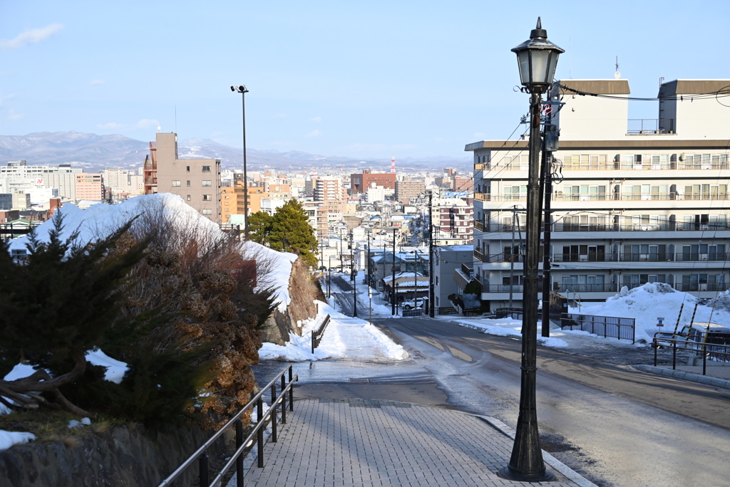 一瞬の雪解け