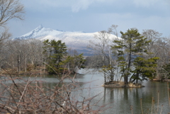 大沼国定公園から　駒ヶ岳