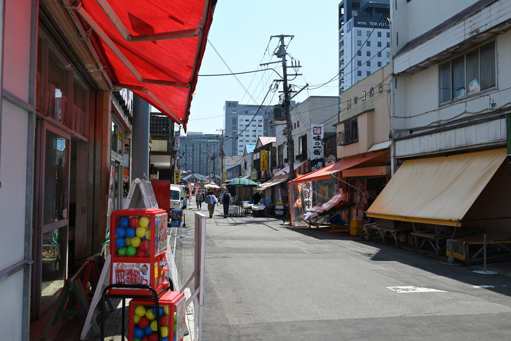 函館朝市　２