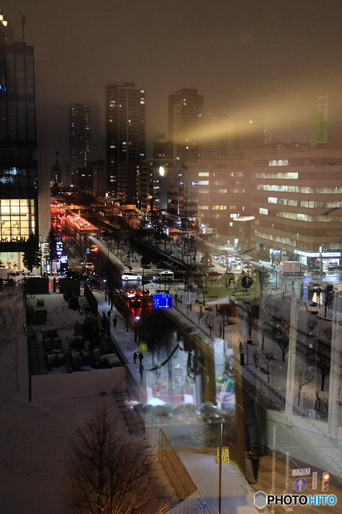 テレビ塔から見た夜景