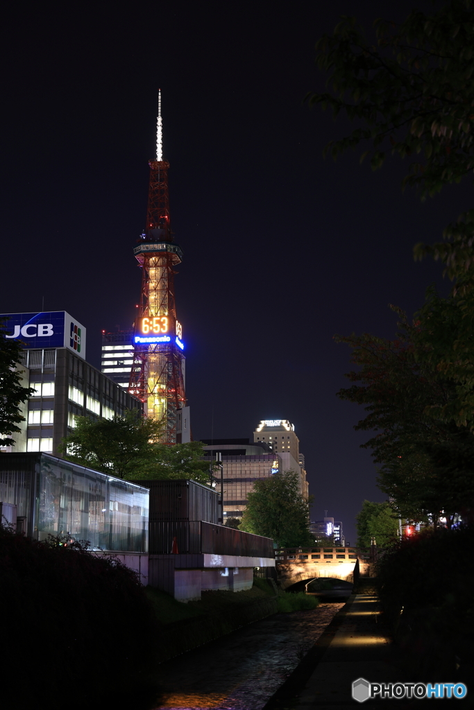 創成川夜景