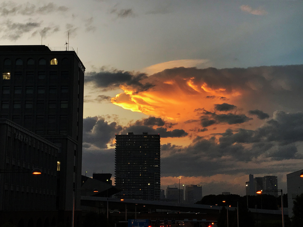 怖い雲