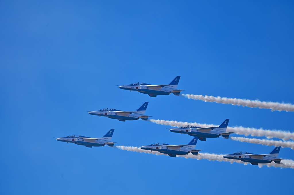 揺るぎない編隊飛行