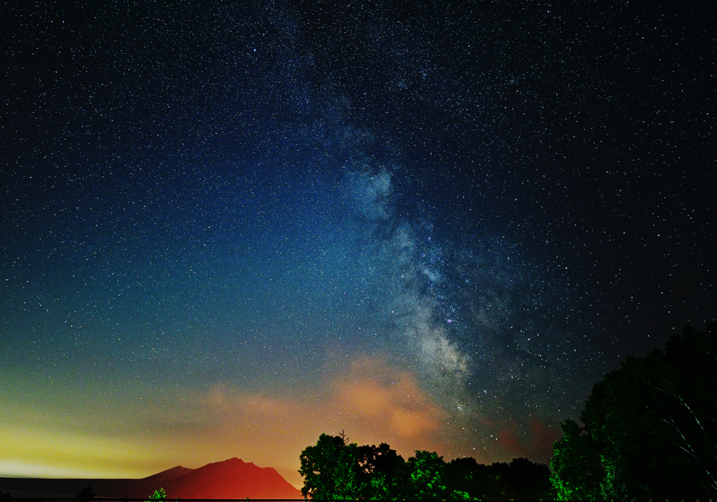 初めての星空撮影1