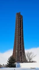 解体直前の北海道百年記念塔