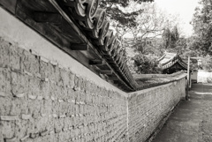 東大寺二月堂裏参道の土塀