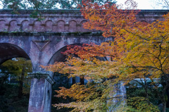 南禅寺水路閣の紅葉