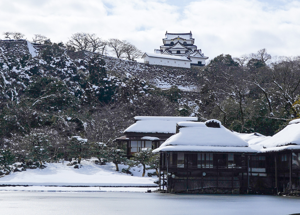冬の彦根城