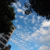 空と建物