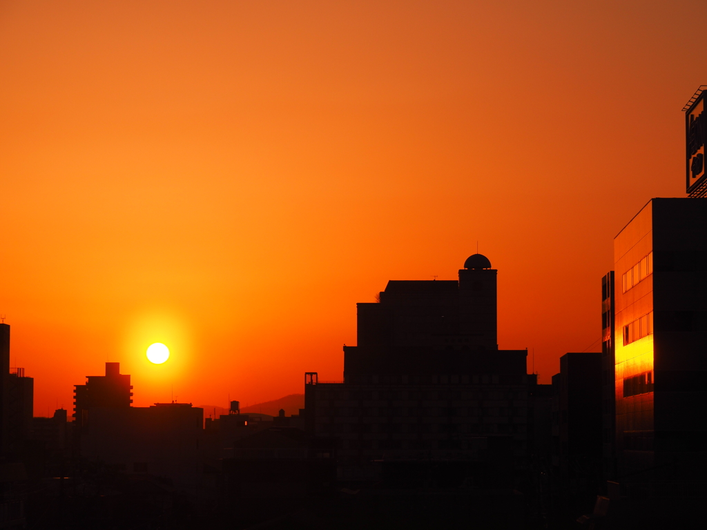 今日の夕焼け2023.3.６