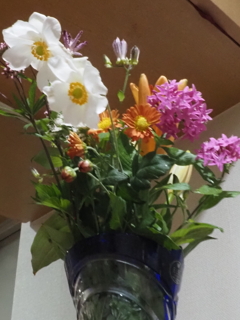 秋を花瓶に
