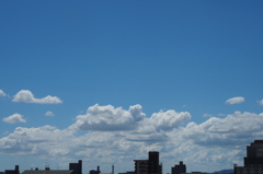 今日の空