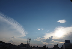 今日の夕空