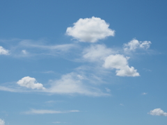 今日も夏空
