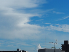今日の空