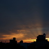 夕暮れ
