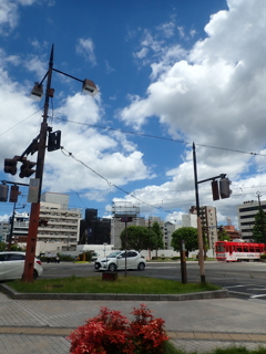 今日の空　１