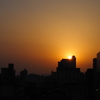 今日の夕陽