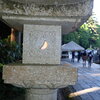 参道の灯篭　高野山