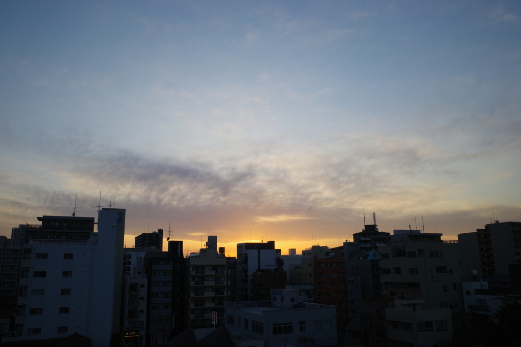 夜明け