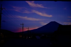 夏の夕暮れ