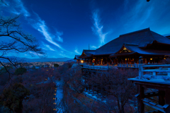清水寺早朝詣で