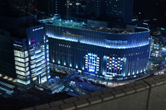 大阪梅田駅夜景
