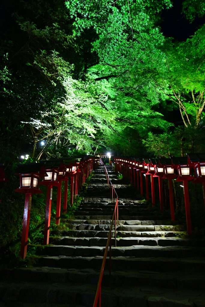 黄船神社 青紅葉