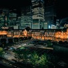 東京駅夜景