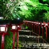 黄船神社 青紅葉