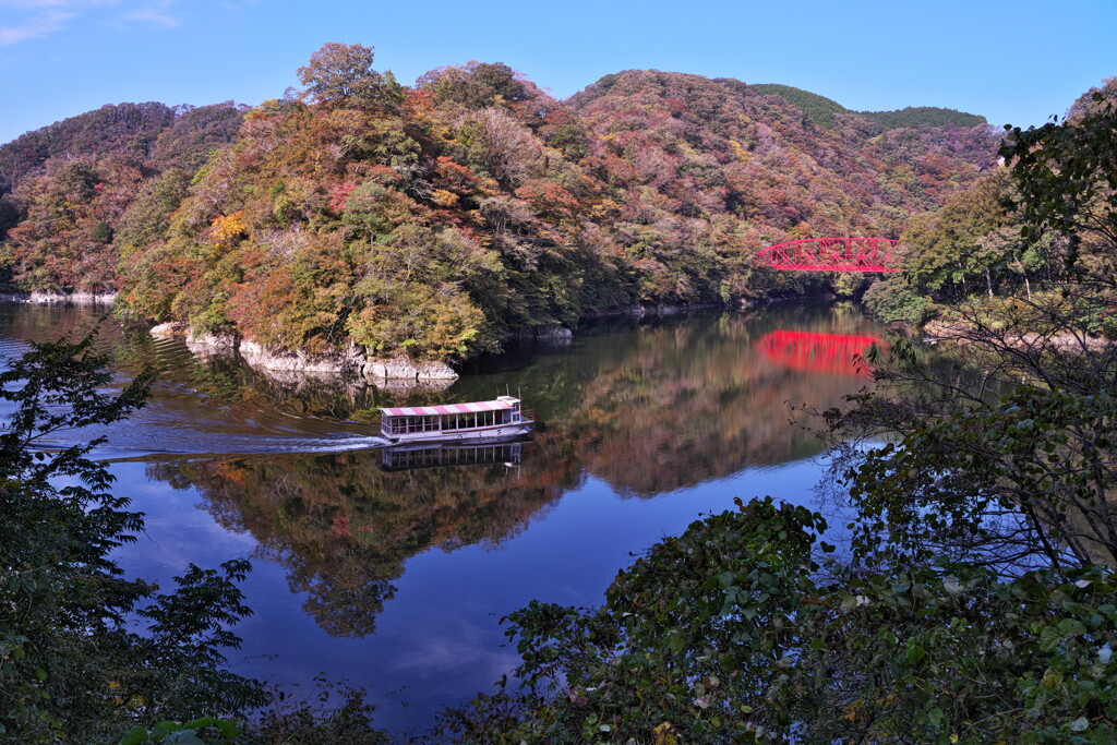 帝釈峡　神龍湖