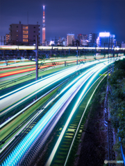 七色の光跡