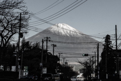 日常の中の富士