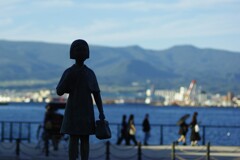 函館西部地区から