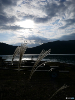 秋を迎えた芦ノ湖