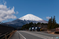 御殿場側の富士山