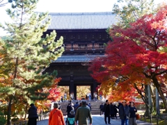 P1030330：南禅寺＜京都の紅葉＞_R