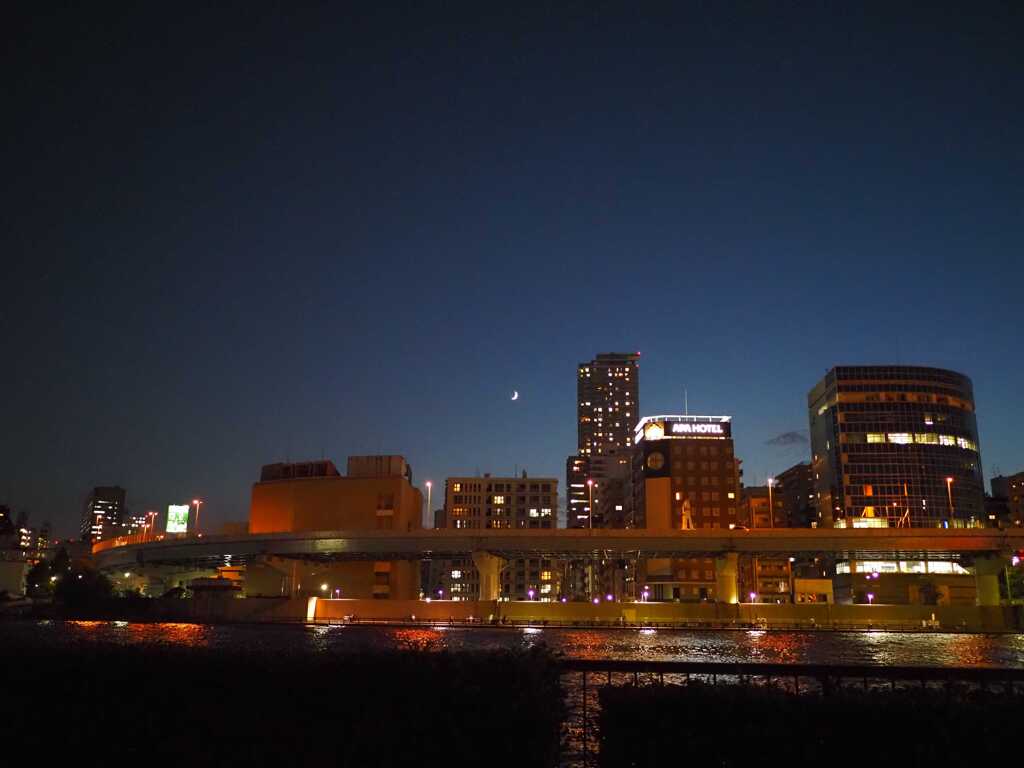 隅田川の夜景