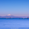 富士山と江ノ島