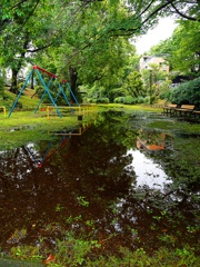 雨上がり