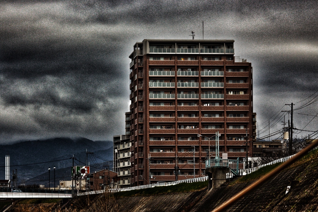 雨が降るかも
