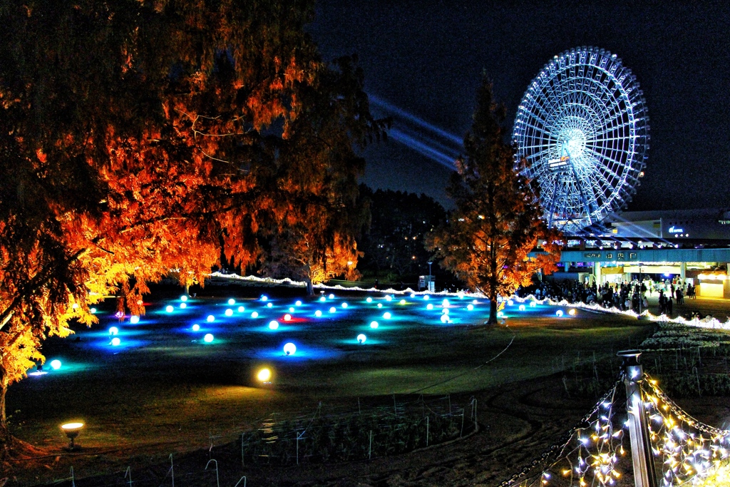 万博記念公園より