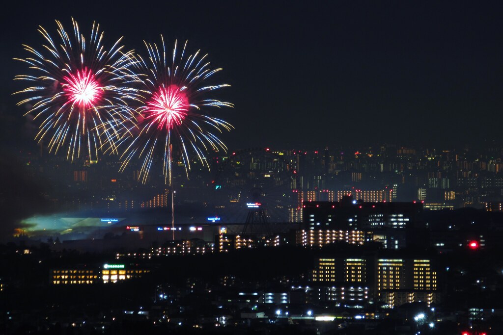 万博夜空がアートになる日
