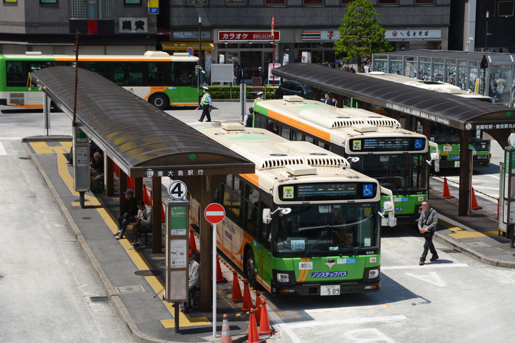 南口バス乗り場